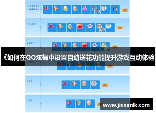 《如何在QQ炫舞中设置自动送花功能提升游戏互动体验》 《如何在QQ炫舞中设置自动送花功能提升游戏互动体验》
